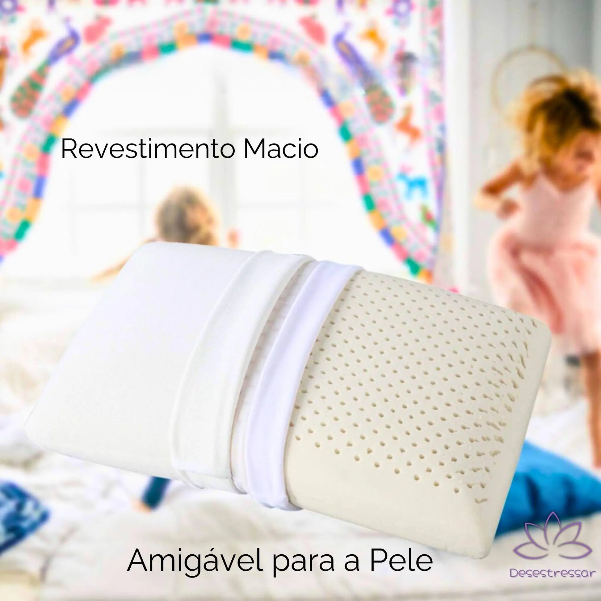 Especificações detalhadas do travesseiro EcoSono para um sono reparador e confortável