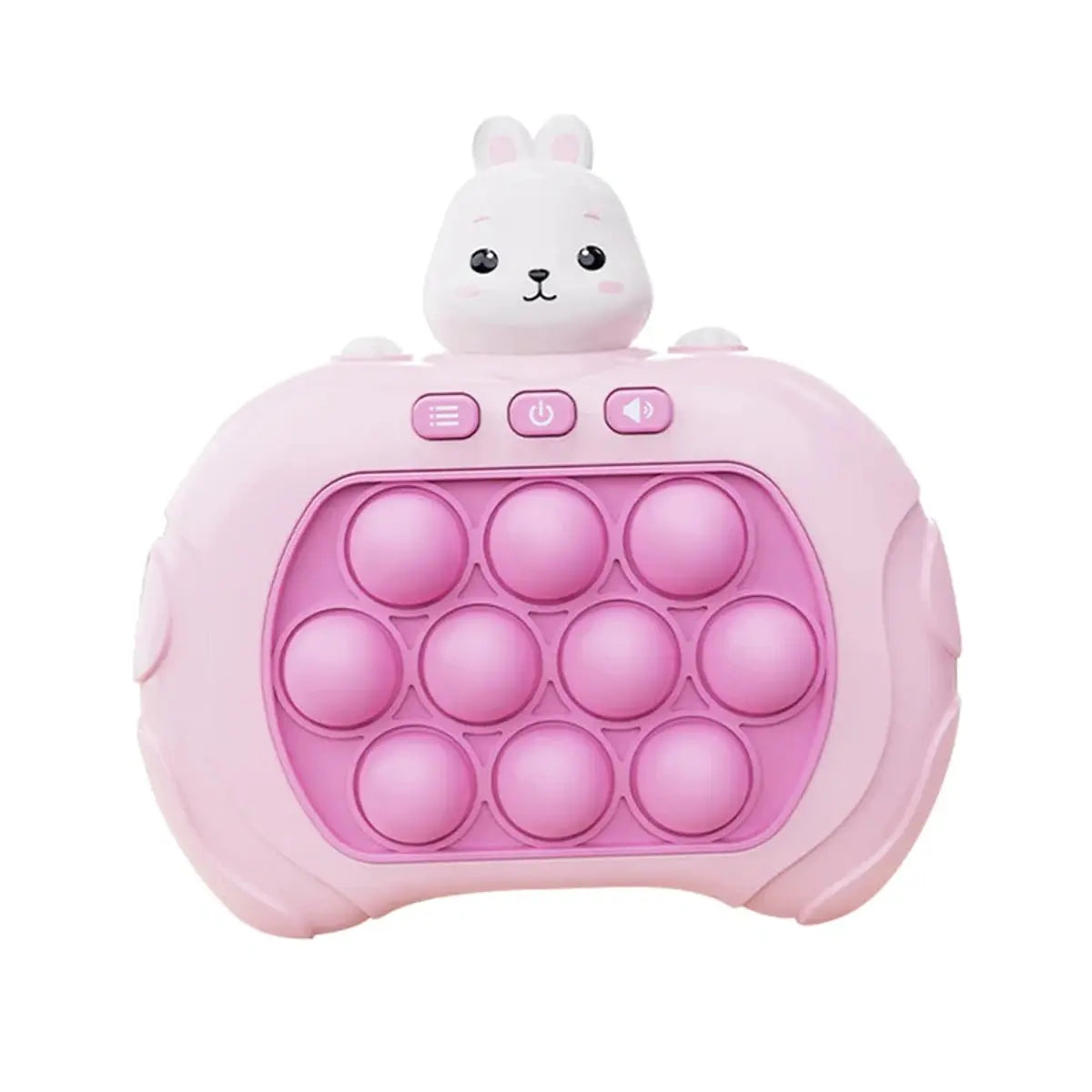 Brinquedo ClickBolha - Versão rosa portátil e interativa para diversão e relaxamento.