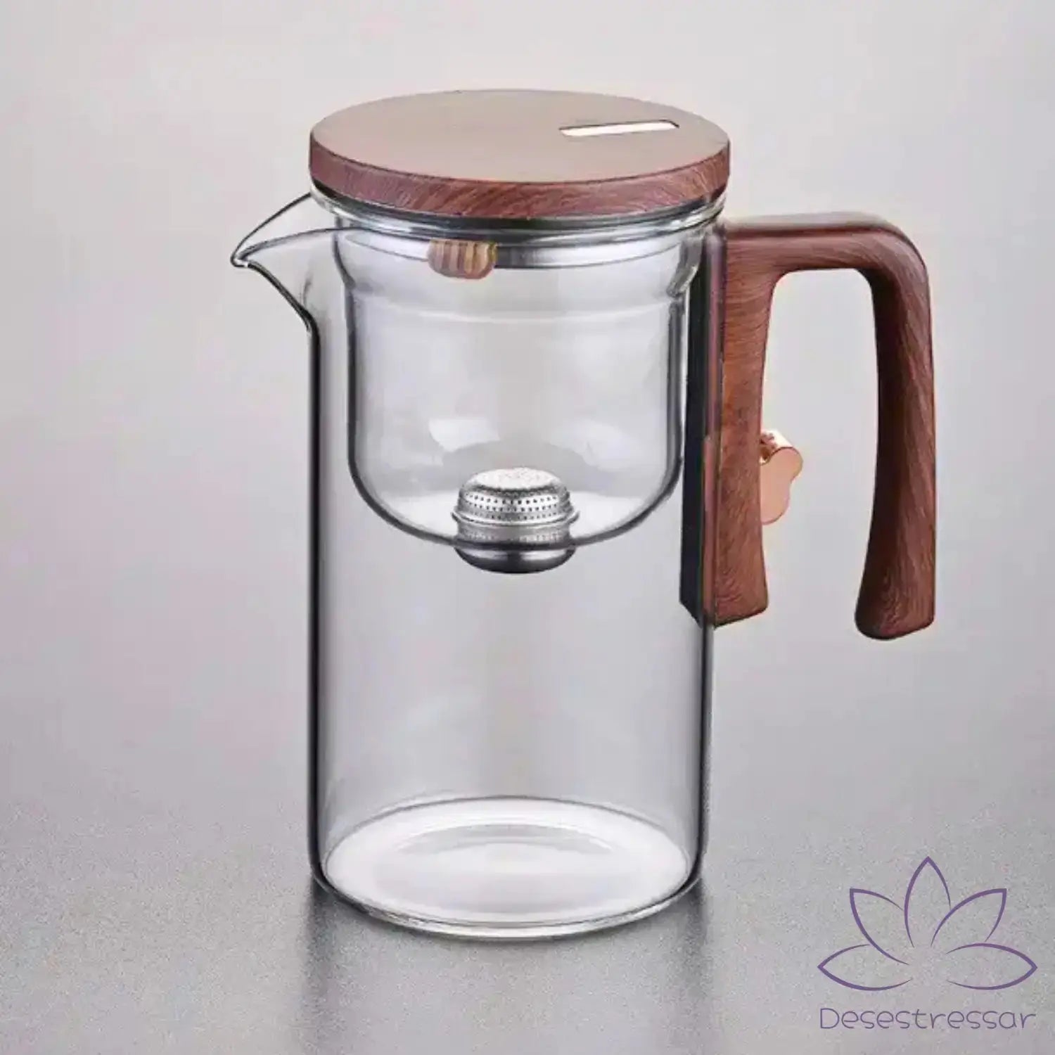 TeaMaker – Bule de Vidro com Infusor para Chá Relaxante - Desestressar