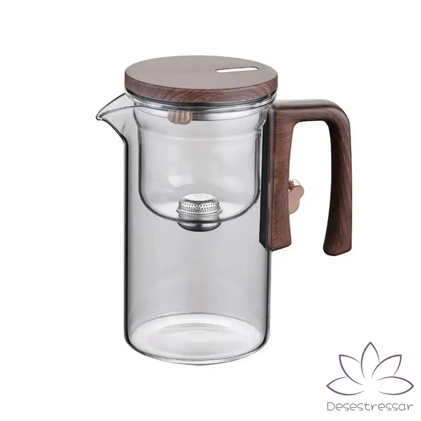 TeaMaker – Bule de Vidro com Infusor para Chá Relaxante - Desestressar