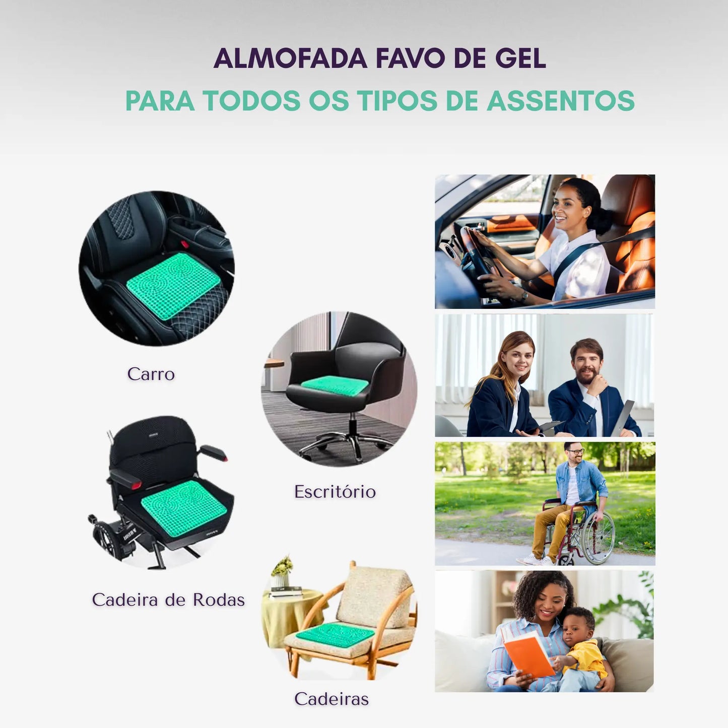 FavoGel – Almofada Descompressora
