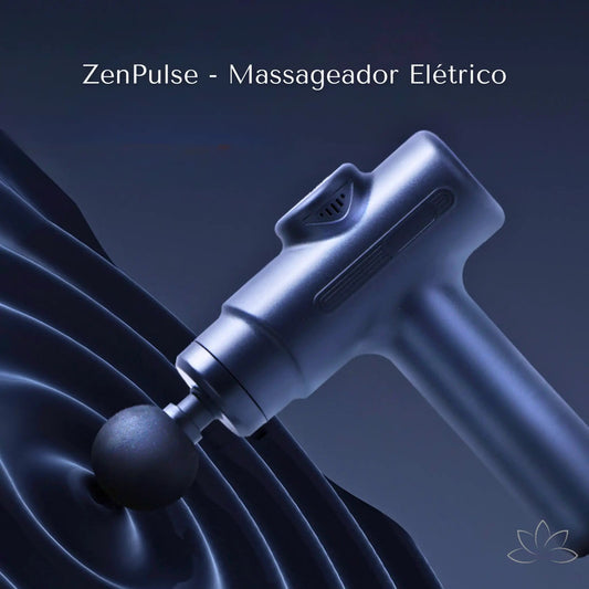 ZenPulse – Massageador Muscular Portátil para Relaxamento e Bem-Estar - Desestressar