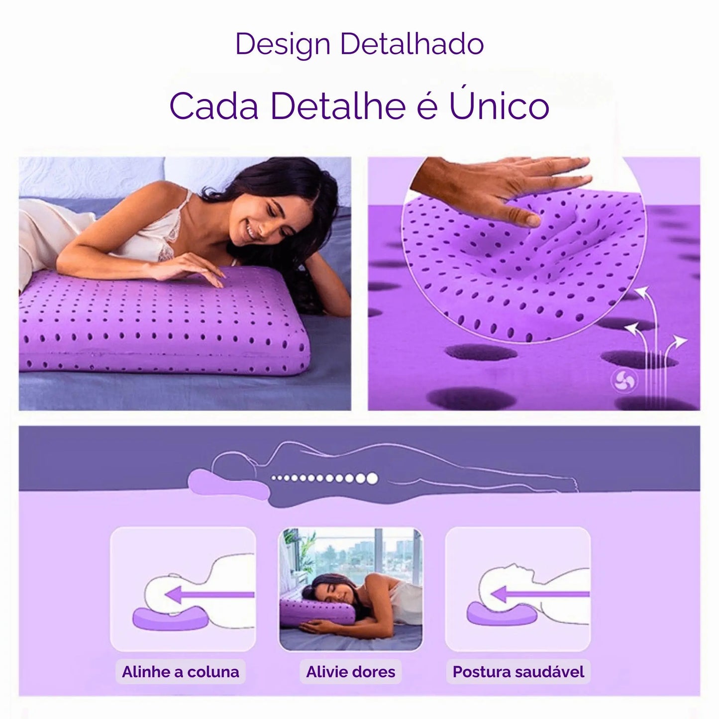 Ambiente acolhedor com o Travesseiro LavandaDream para noites tranquilas e relaxantes